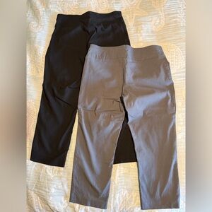 Alfani Gray and Black Straight Leg Pants